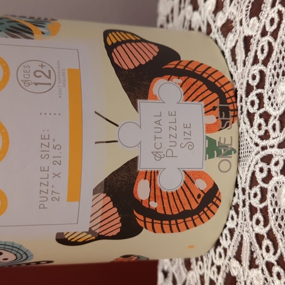 500 Piece Puzzle: Butterflies NIB - Picture 3 of 5